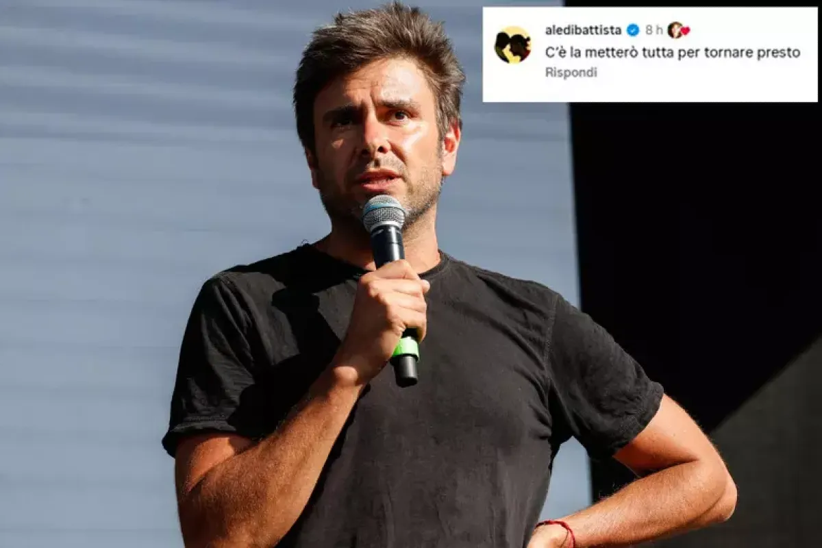 Di Battista: 'Ce la metterò tutta per tornare presto' - 