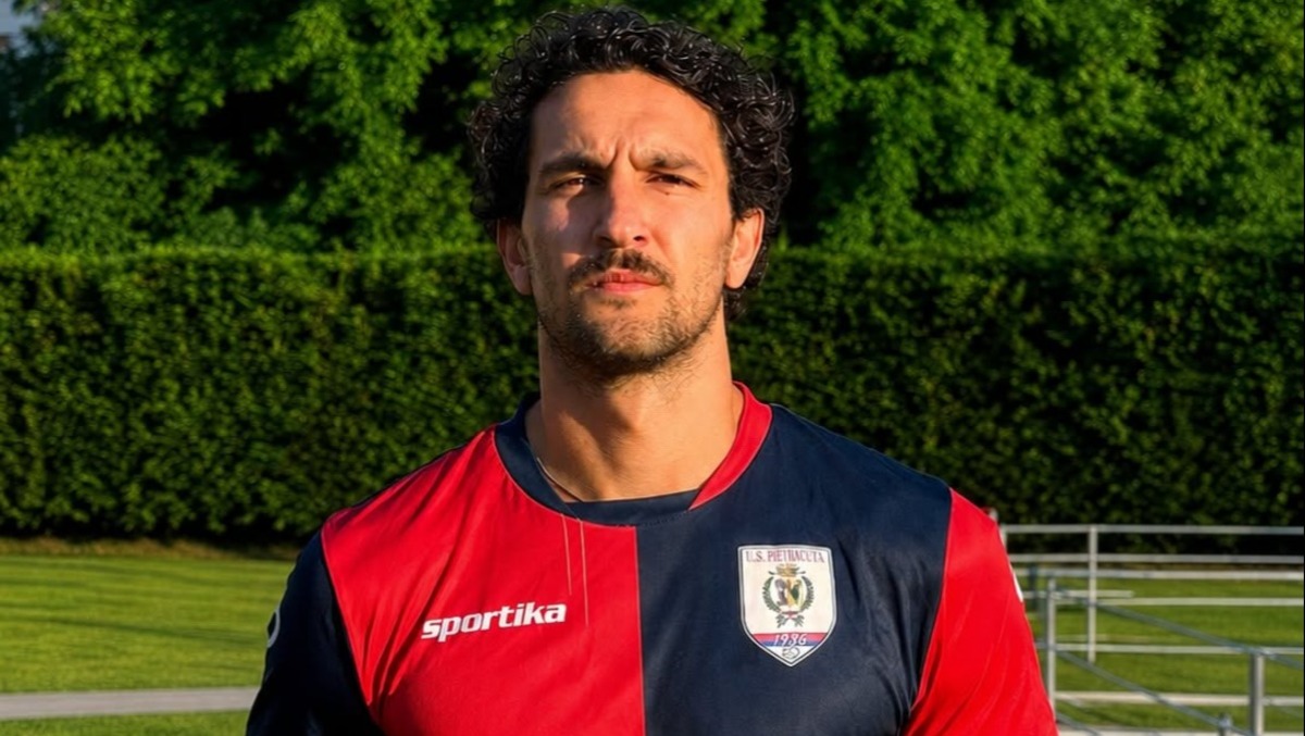 Rivi salva il Pietracuta: il gol al 95' fissa il pari per 1-1 con l'Osteria Grande - Alberto Rivi, attaccante Pietracuta