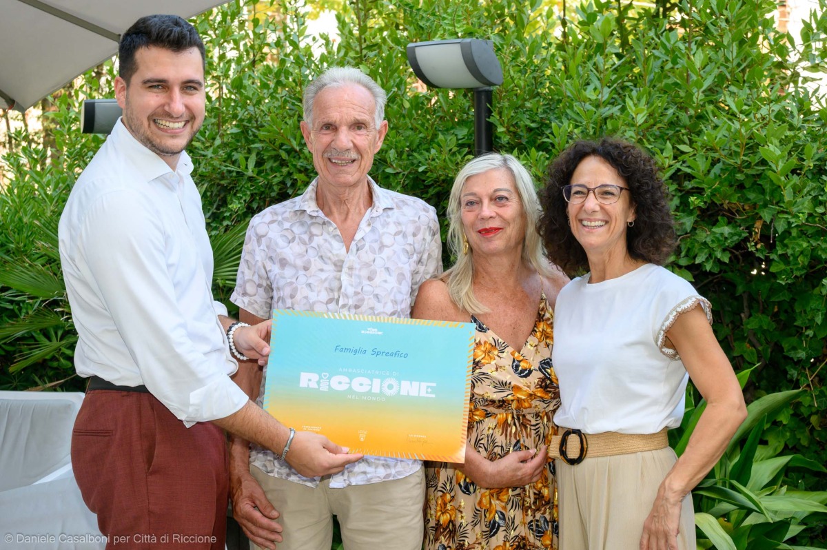 Riccione, sessant’anni di vacanze e amicizia: premiate Luisa Spreafico ed Edda Martuzzi - Ph Casalboni