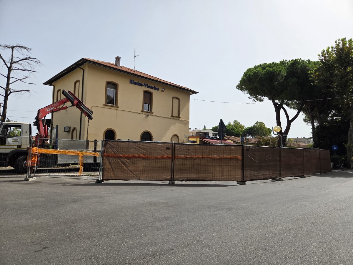 Viserba: al via la riqualificazione dell’area davanti alla stazione - 
