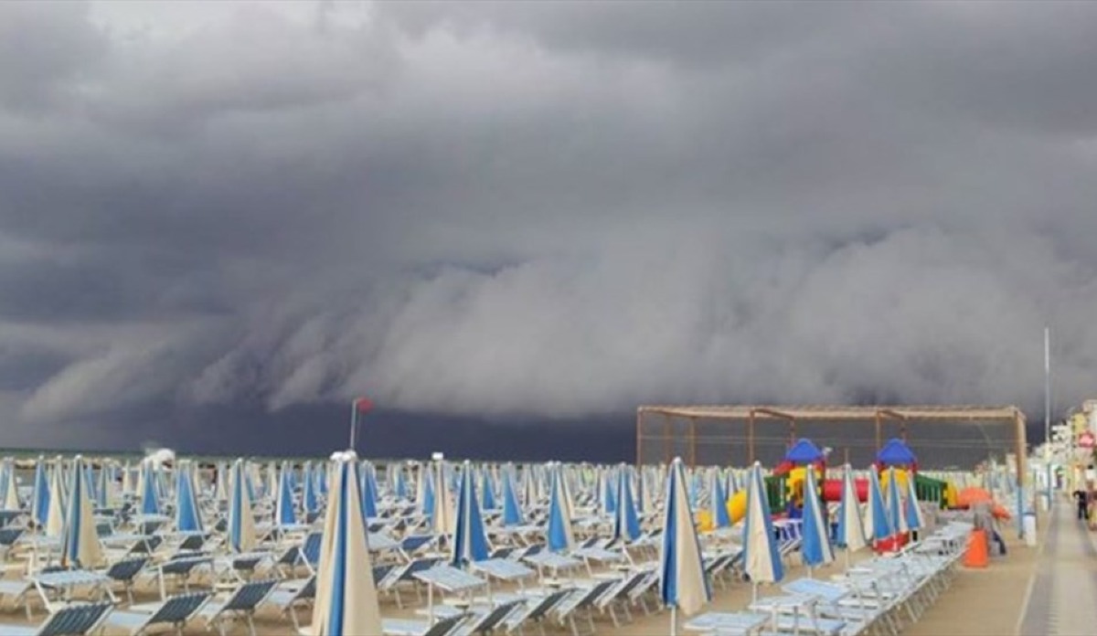 Fine del grande caldo: per mercoledì 9 settembre allerta gialla per temporali sul Riminese - Temporali su Rimini ARCHIVIO