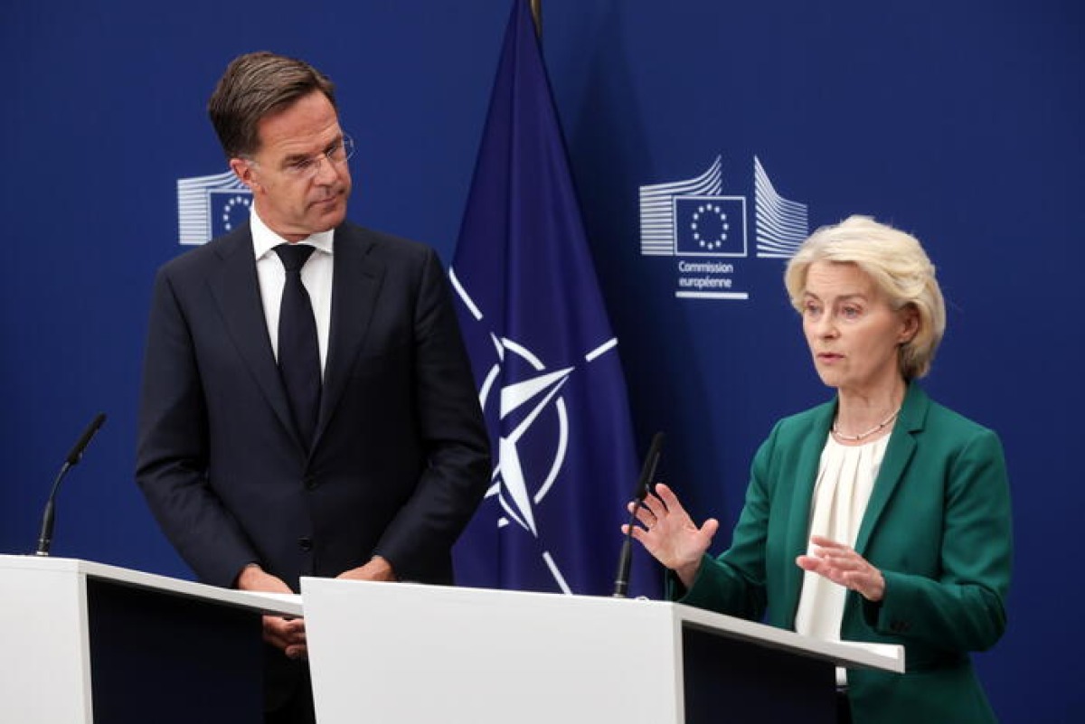Von der Leyen incontra Rutte: "Ue e Nato unite, alziamo la pressione su Mosca" - 