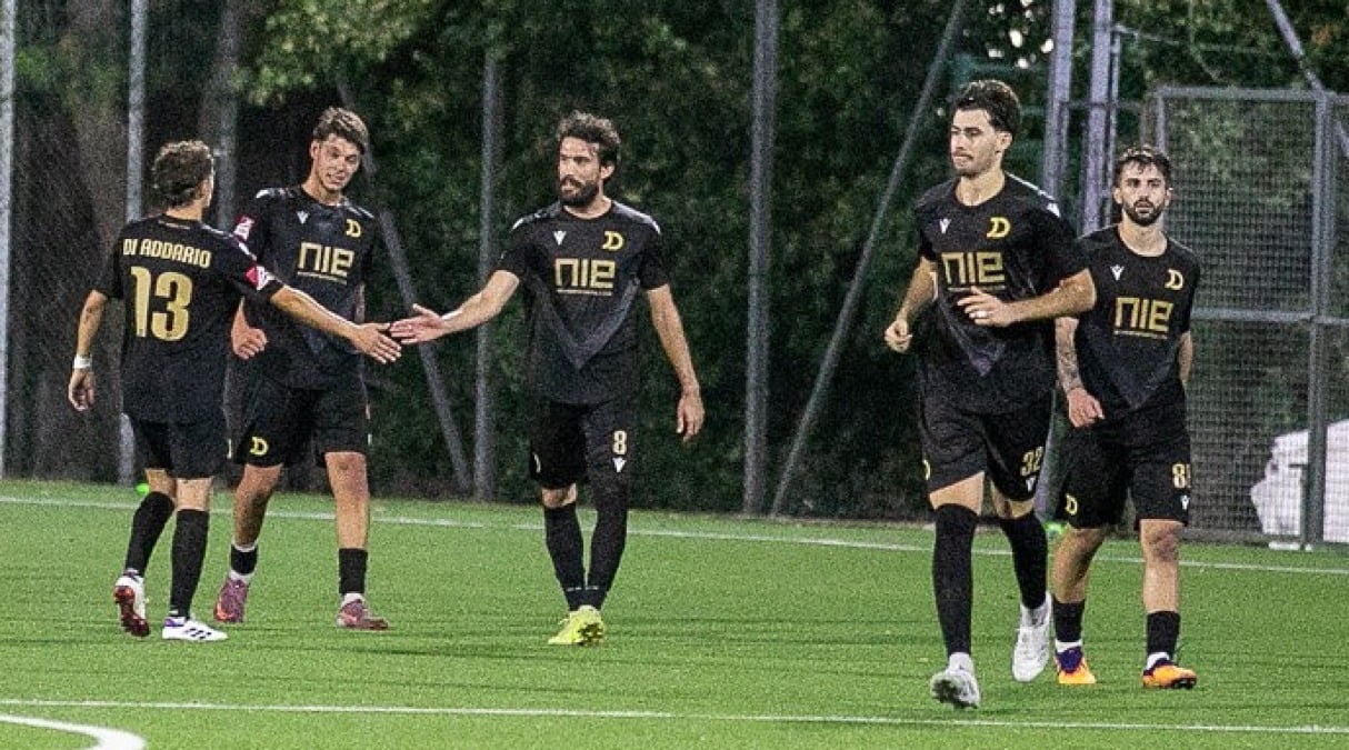 Calcio RSM, Folgore e Juvenes cercano conferme dopo i botti d’esordio - L'hurrà Juvenes Dogana (foto FSGC/Ronconi)