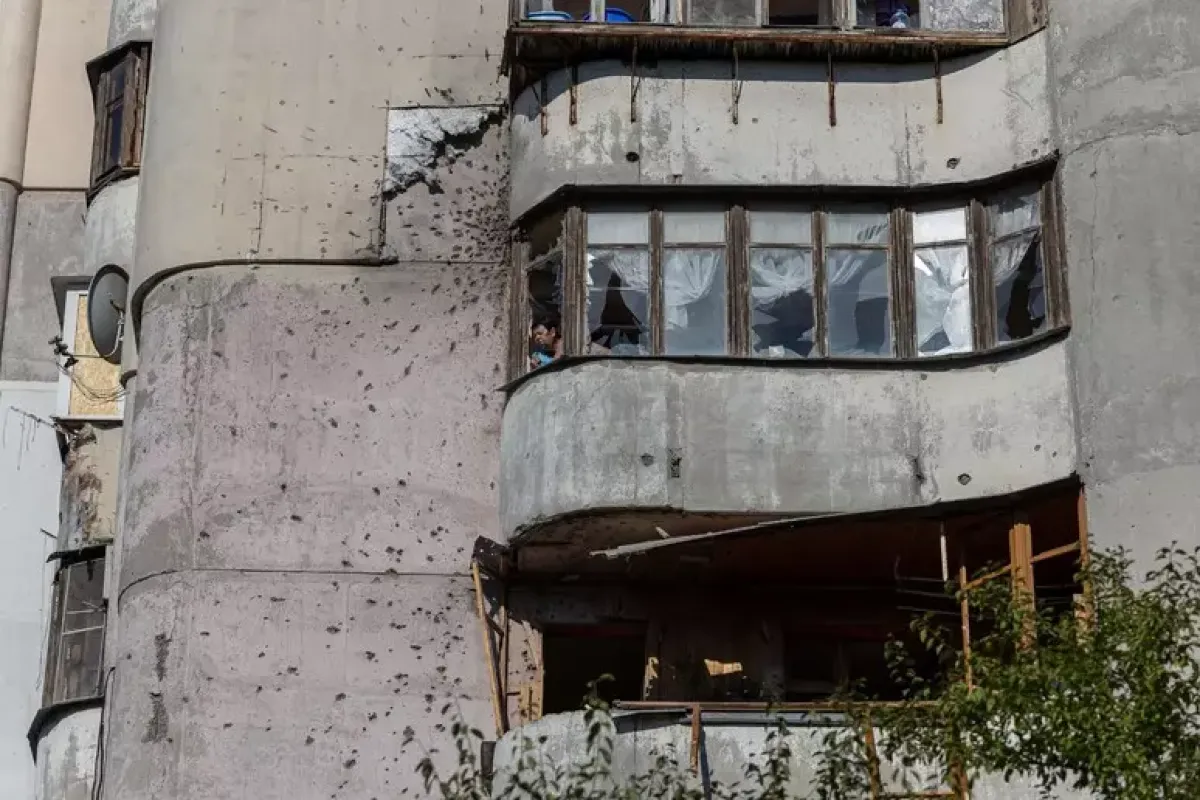 Drone russo colpisce l'intelligence a Kiev, Zelensky: "Ci vendicheremo" - © Ansa