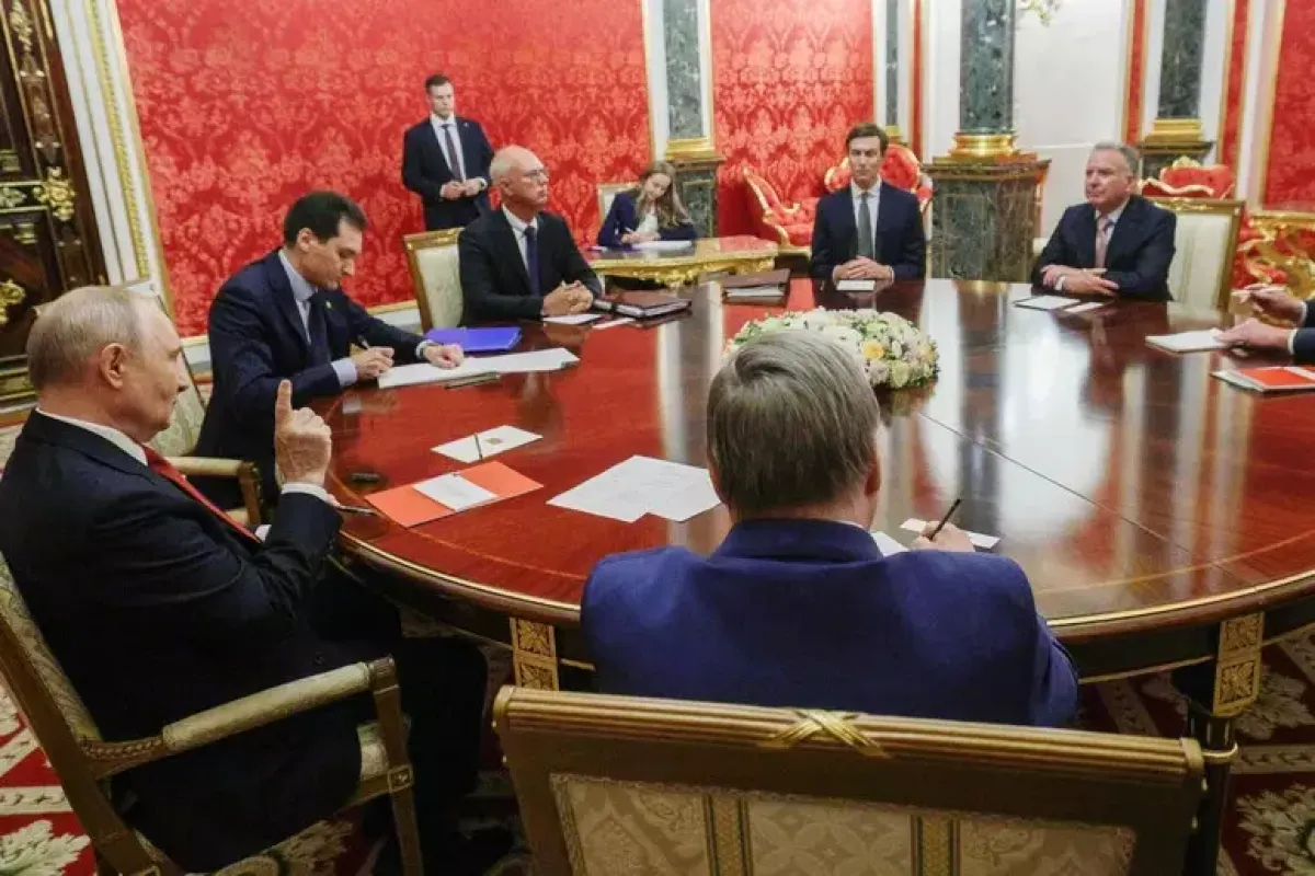 Witkoff e Kushner oggi a Kiev dopo il vertice con Putin a Mosca. Tregua di 72 ore in corso - © Ansa