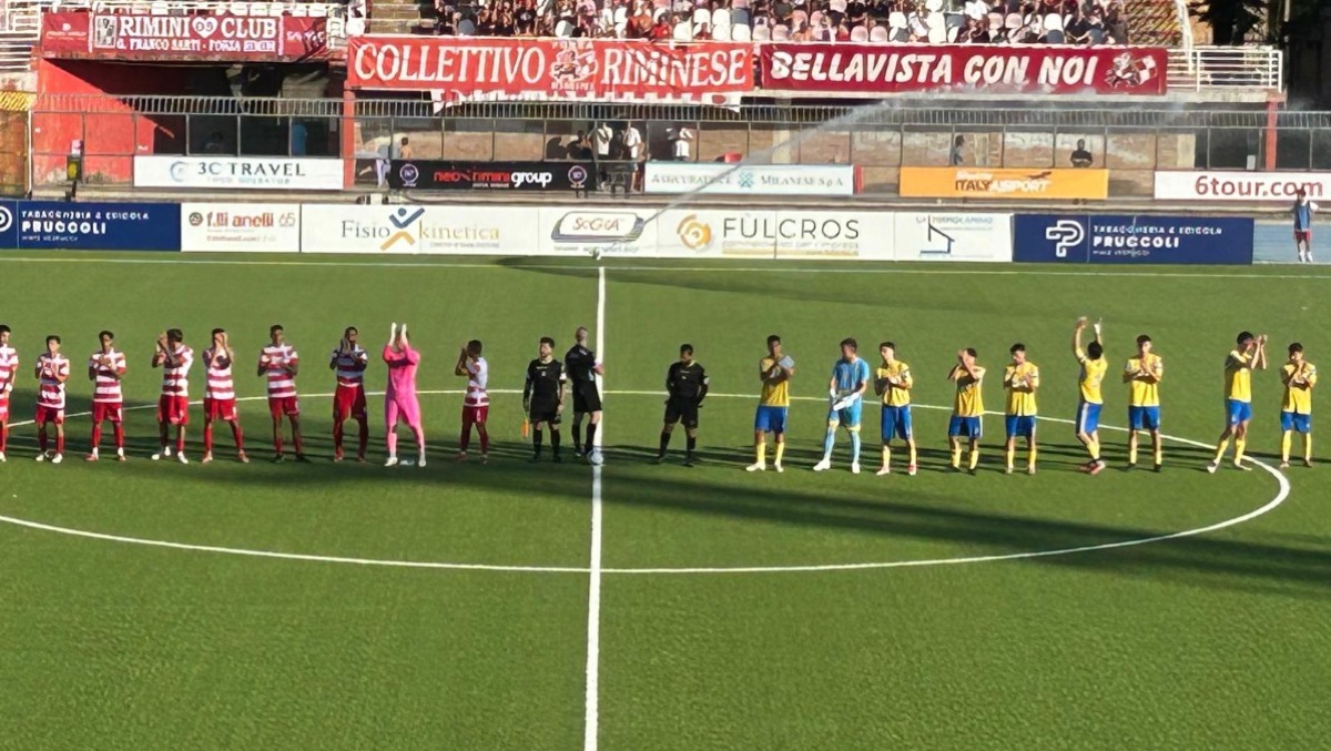 Il Rimini vince al Neri, ma il Novafeltria esce a testa alta: finisce 2 a 0 - Rimini - Novafeltria