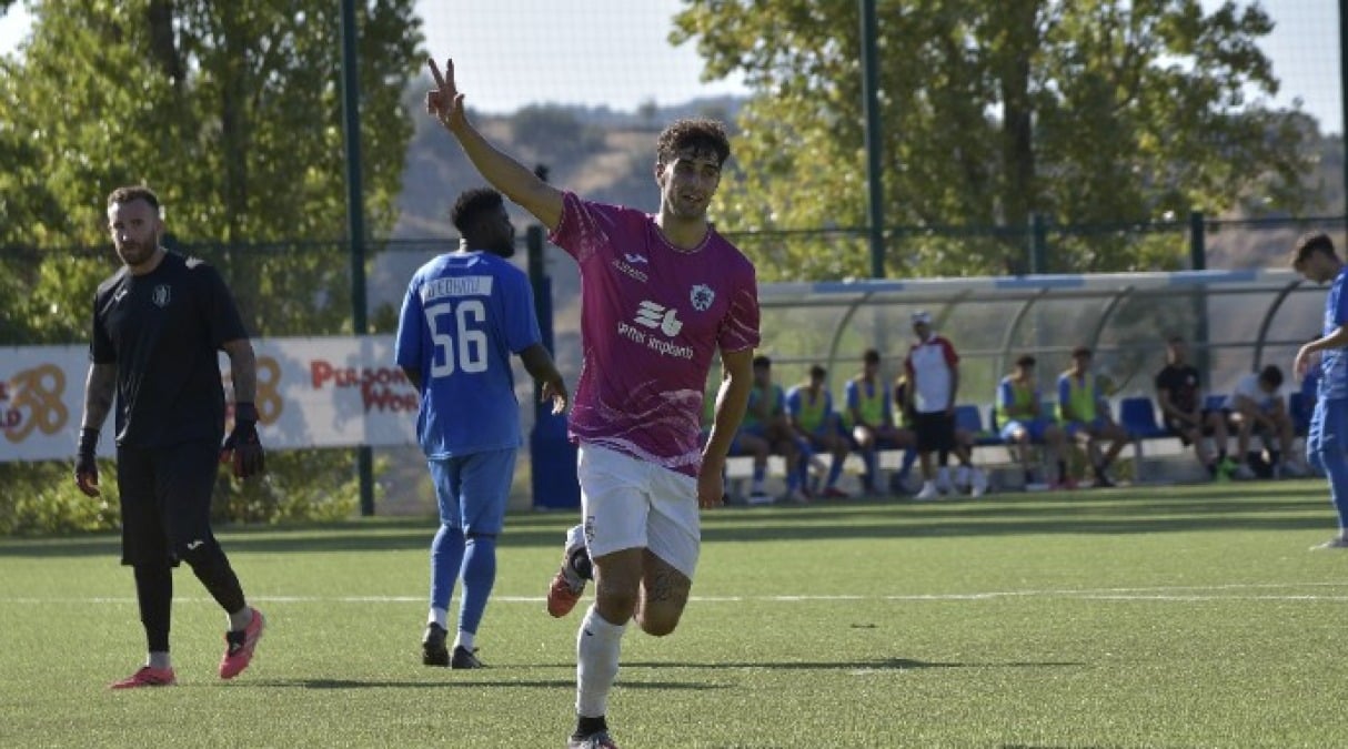 Calcio RSM, Hassler-show e il Murata vince dopo quasi un anno - Luca Hassler (FSGC/Onofri)