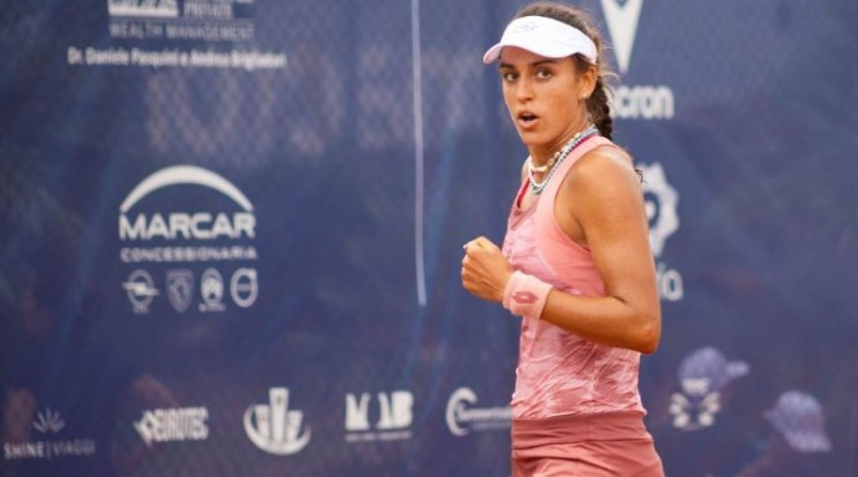 Tennis, Rimini Cup: Marta Lombardini subito protagonista  - Marta Lombardini (foto Valentina Cirillo)