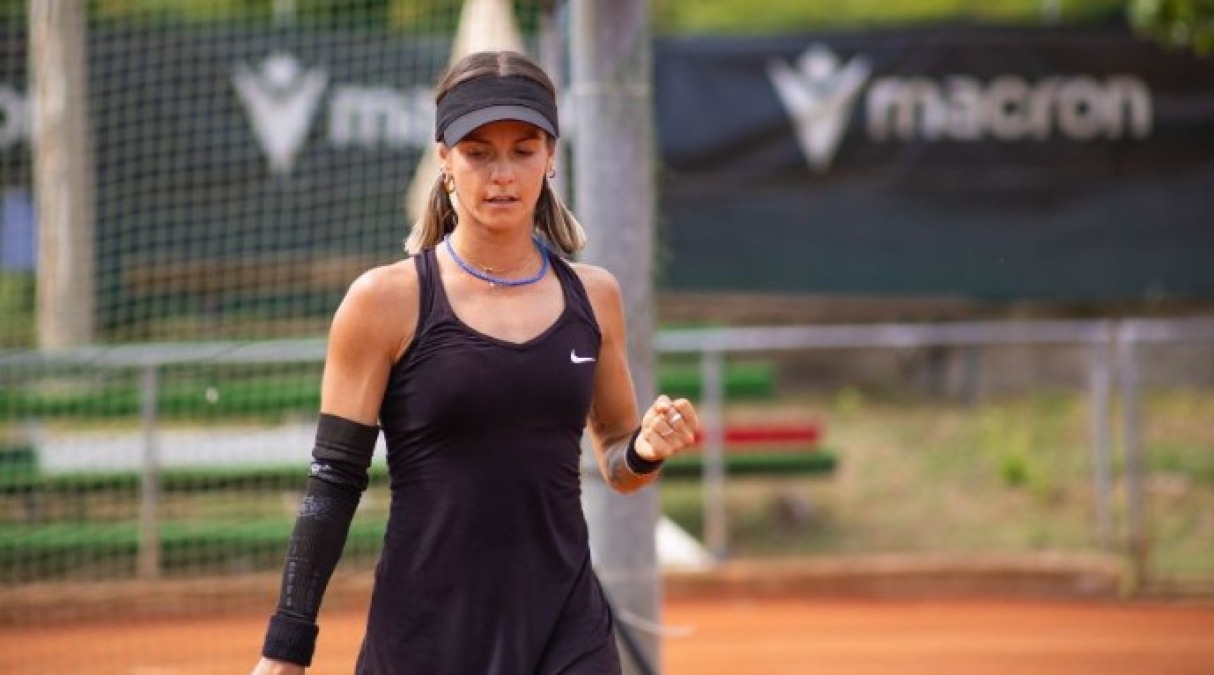 Tennis, "Rimini Cup” a Viserba: chiuso il primo turno - Angelica Raggi (foto Valentina Cirillo)