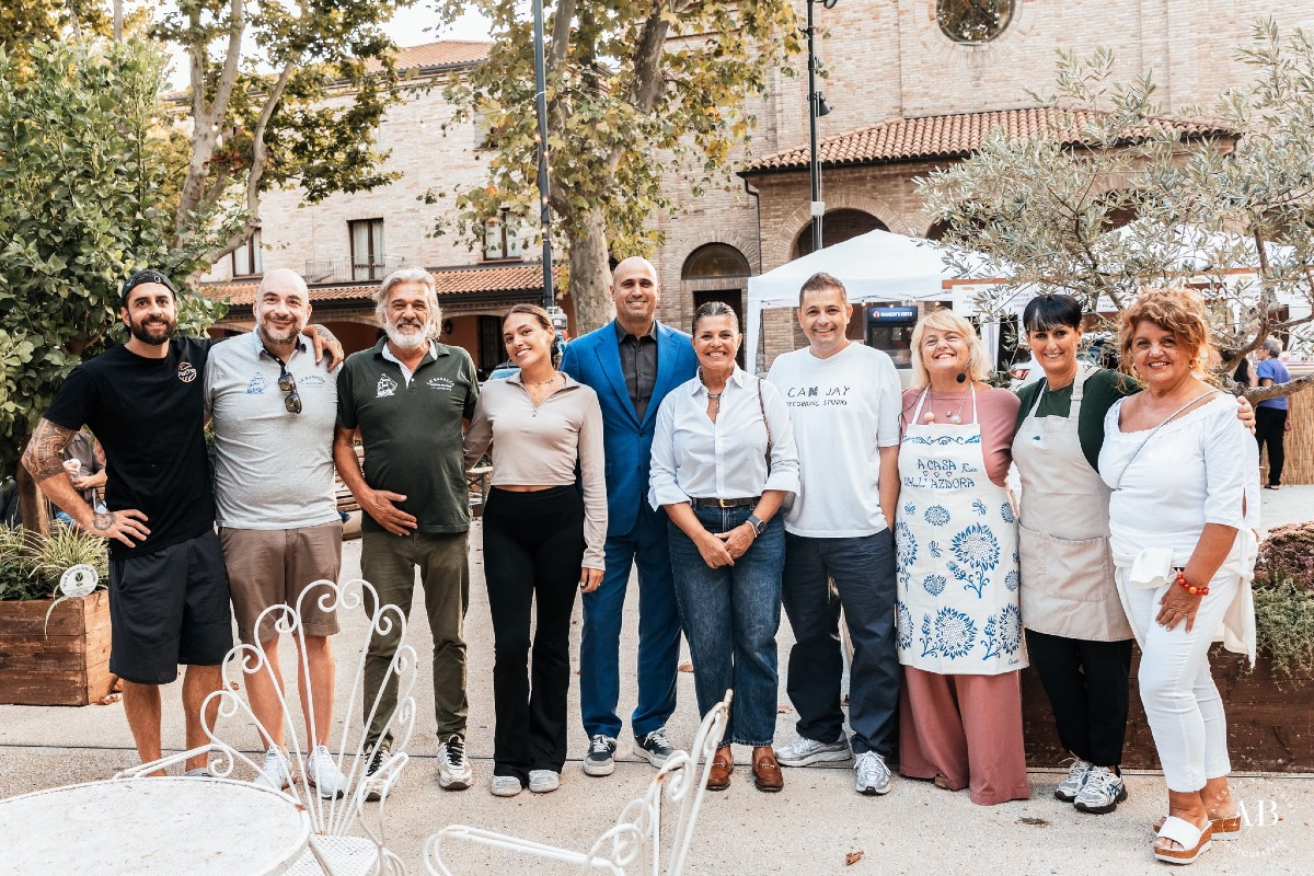 Frida Vasini tra le protagoniste della festa della piadina a Bellaria Igea Marina - PH Alessia Bocchini