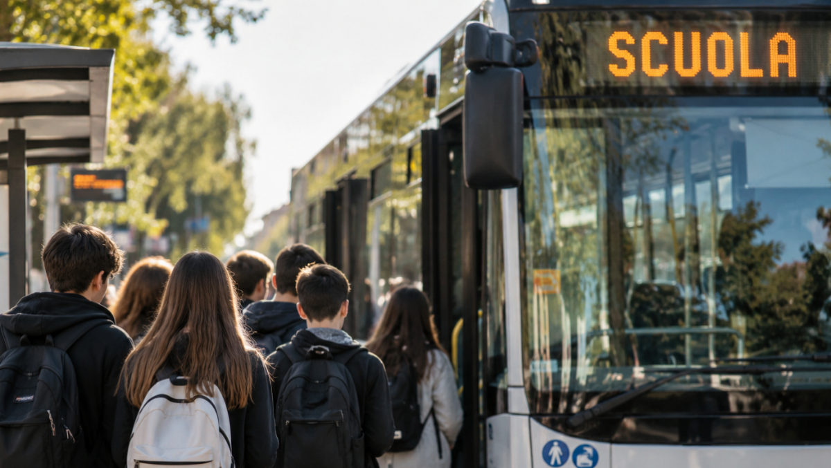 "Il bus di mia figlia costa più dei libri": la protesta del genitore di una studentessa - Foto di archivio