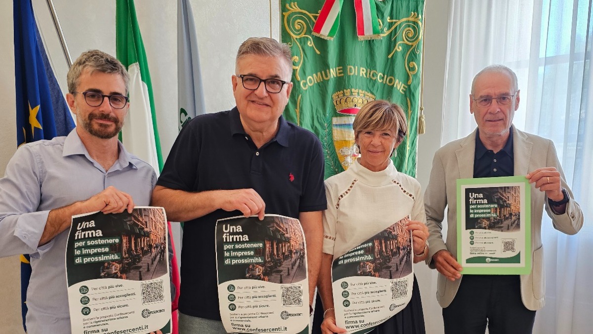 Commercio di vicinato, Riccione firma la proposta di Confesercenti - 