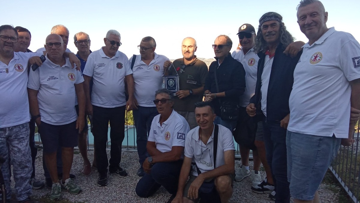 I veterani della Compagnia d'Onore in visita a Montegridolfo - 