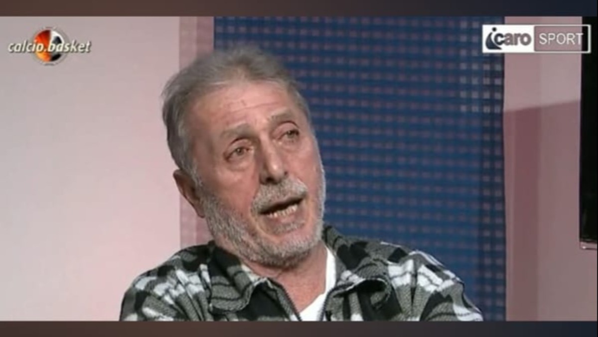 Addio a "Barba", storico tifoso del Rimini Calcio - Gabriele Delli Ponti durante la trasmissione tv Calcio.Basket