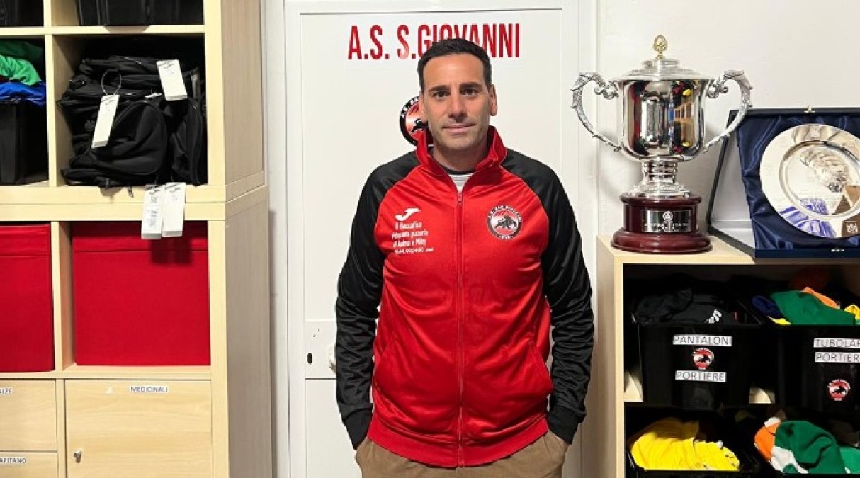 Calcio RSM, il San Giovanni va a caccia di continuità  - Il tecnico Matteo Antonioli