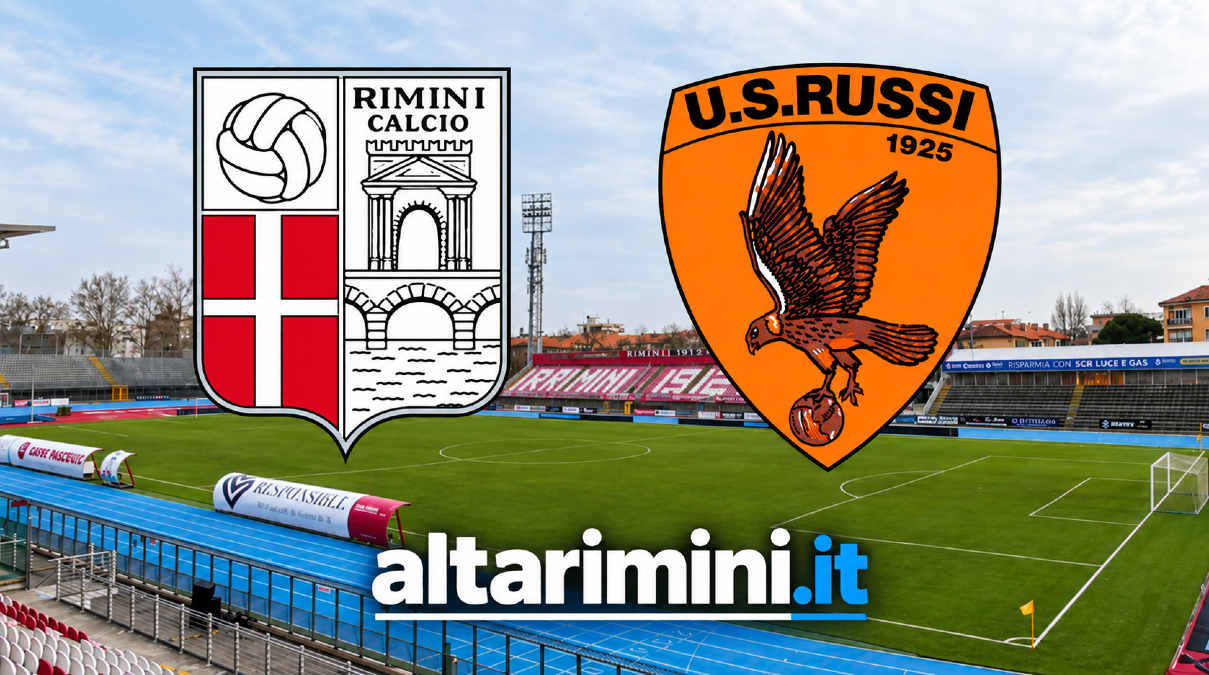 Calcio Eccellenza girone B: diretta testuale Rimini - Russi - Diretta testuale Rimini - Russi