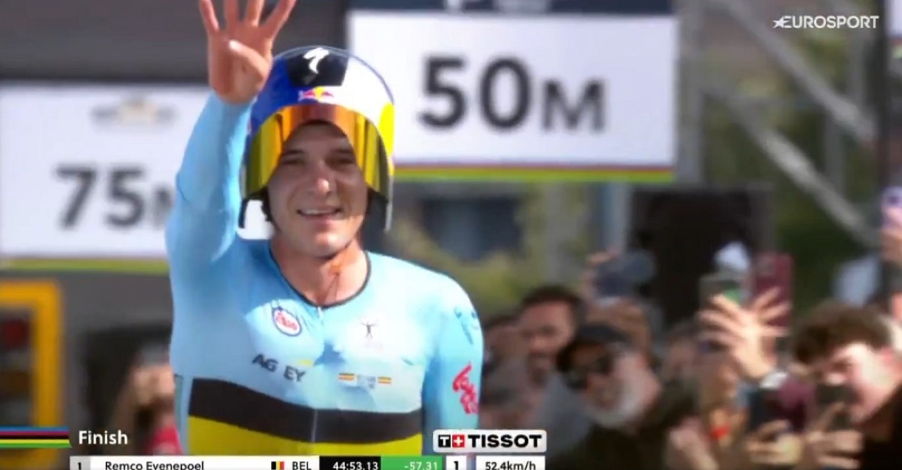Mondiali Montréal 2026, Evenepoel fa poker a cronometro: Ganna è ancora argento - 