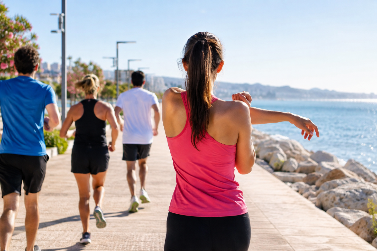 Wellness Week, una settimana di sport e salute: tutti gli appuntamenti nel Riminese - Immagine elaborata con ChatGpt