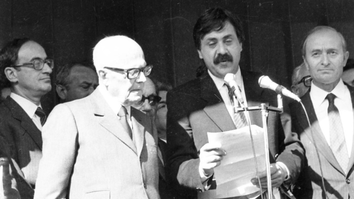Rimini ricorda Sandro Pertini a 130 anni dalla nascita. Fece visita alla città nel '73 e nell'83 - Sandro Pertini a Rimini PH Minghini