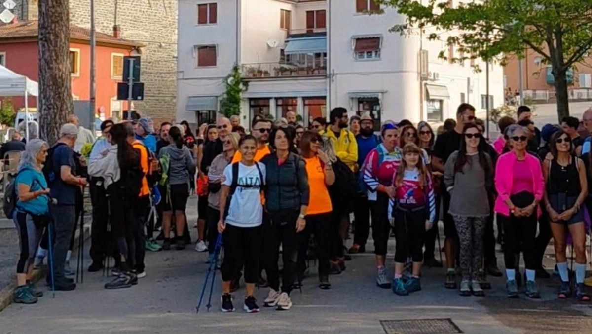 Mountain bike ma anche camminata: Sant'Agata Feltria, è un successo la tappa dell'Adriatic Coast - 