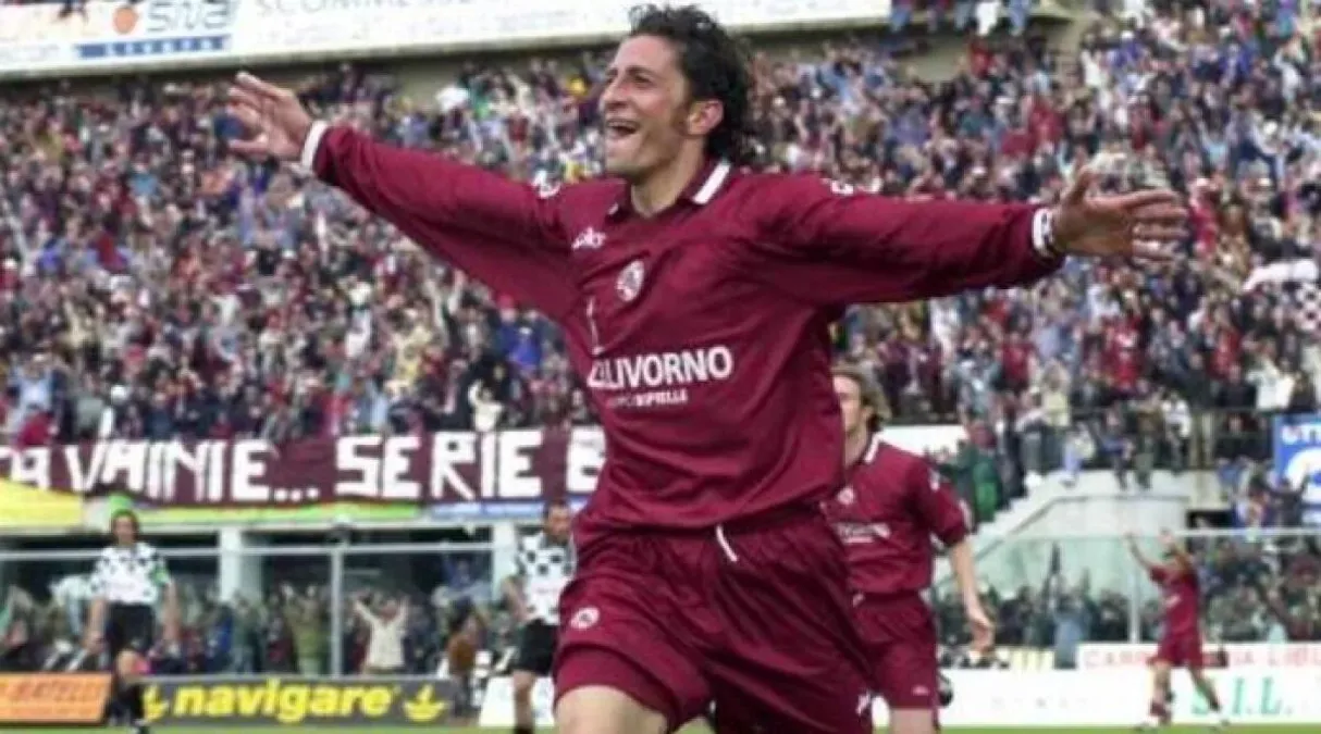 Ieri nasceva Igor Protti: il bomber di Rimini diventato re di Livorno  - Igor Protti ai tempi del Livorno 