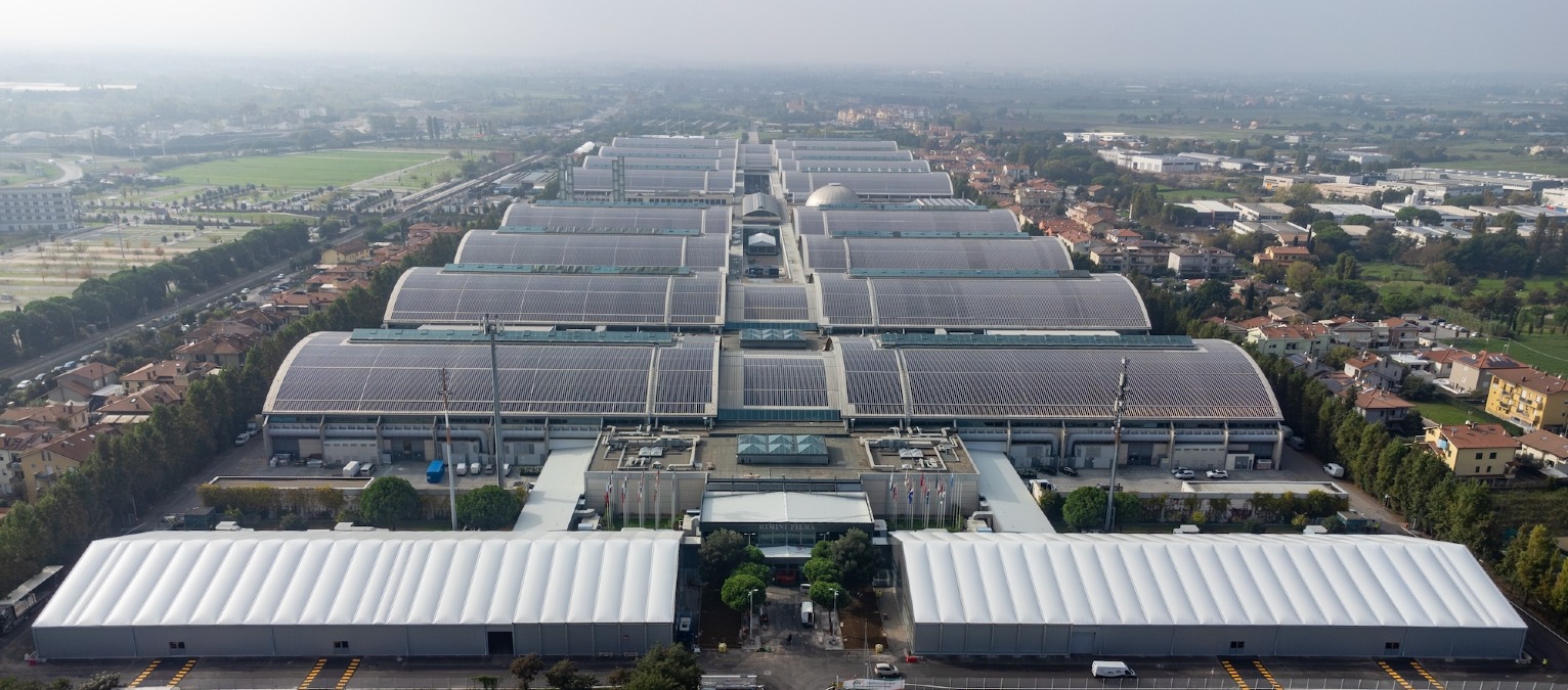 Ampliamento della Fiera di Rimini, Confindustria: "Un'occasione per tutta la Romagna" - Il quartiere fieristico di Rimini 
