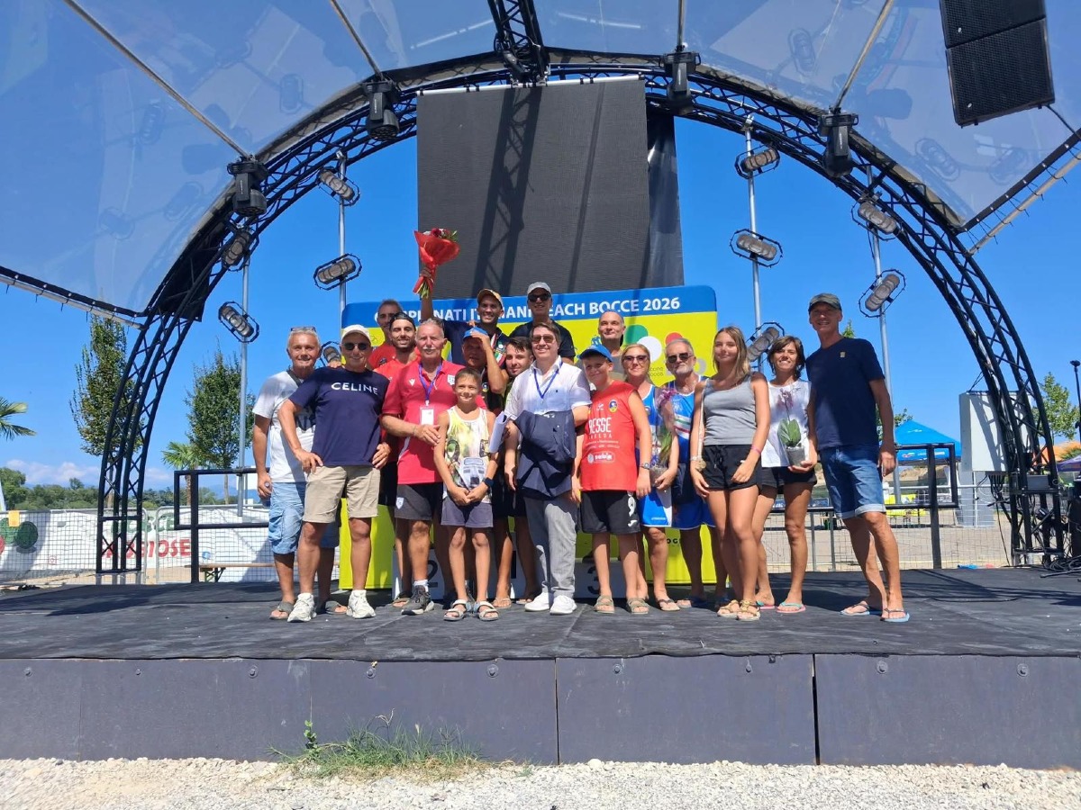 Beach Bocce, Cattolica sul podio ai Campionati Italiani: Francesco Rotondi è ancora campione - 