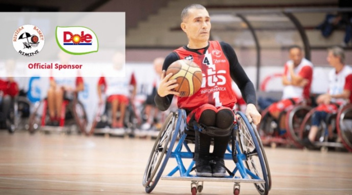 Basket in carrozzina, Dole sponsor di Riviera Basket Rimini - 