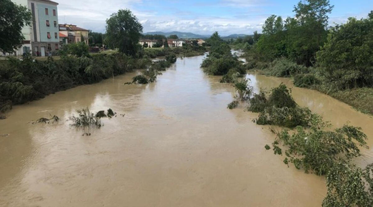 Clima, l’Emilia-Romagna chiede più risorse per la sicurezza del territorio - La Romagna colpita dall’alluvione, foto di repertorio