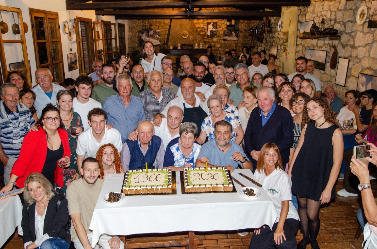 Sessant'anni al ristorante la Rocca 