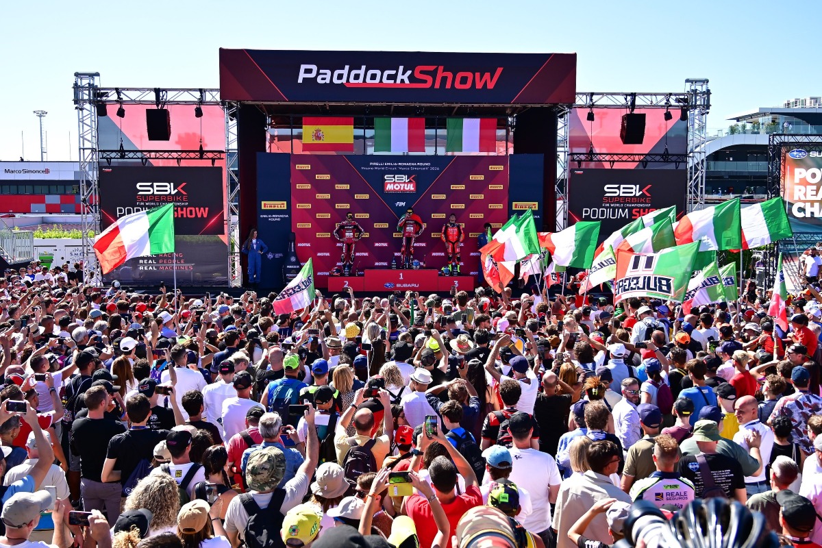 WorldSBK, Misano torna protagonista: appuntamento dal 18 al 20 giugno -  Il podio della scorsa edizione 