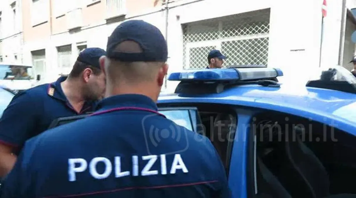 Oltre 6 anni da scontare in carcere per furti e ricettazione: rintracciato durante controllo in hotel - Arresto Polizia di Rimini ARCHIVIO