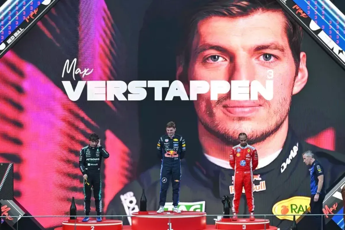 Verstappen vince a Sepang, Antonelli secondo: Russell si ritira - Verstappen vince il Gp Bahrain, poi Antonelli e Hamilton © Ansa/Afp