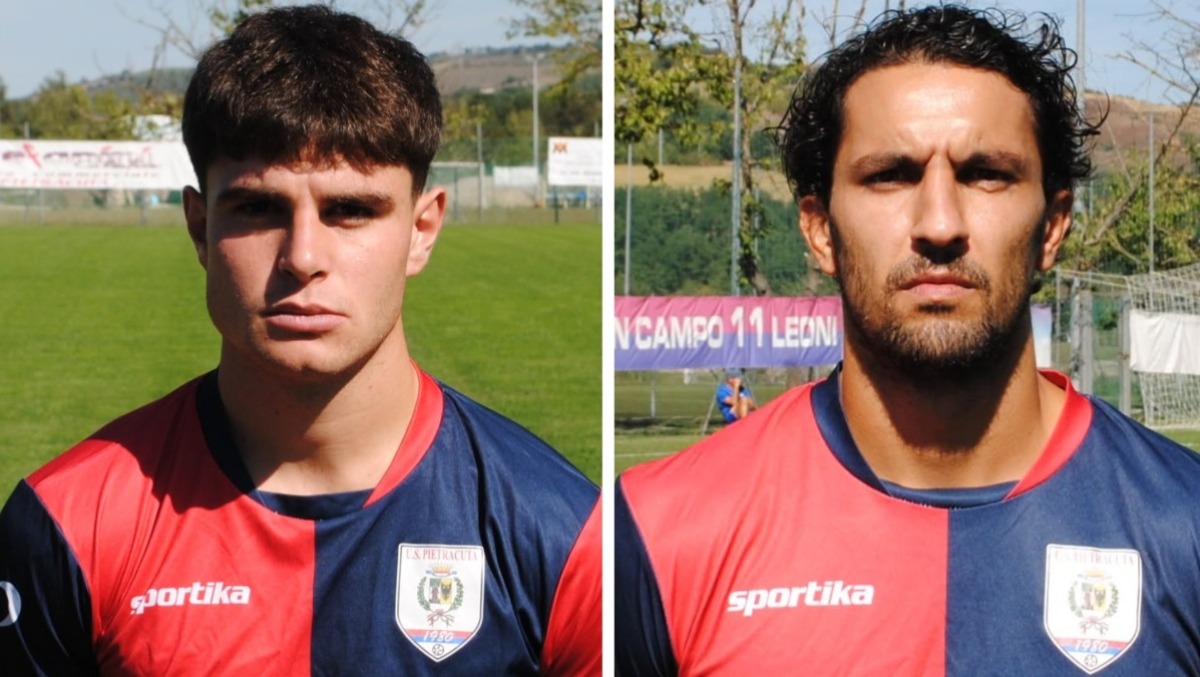 Pietracuta, l'attacco "gira": i rossoblù espugnano Massa Lombarda (1-2) - Adam Gessaroli e Alberto Rivi PH U.S. PIETRACUTA