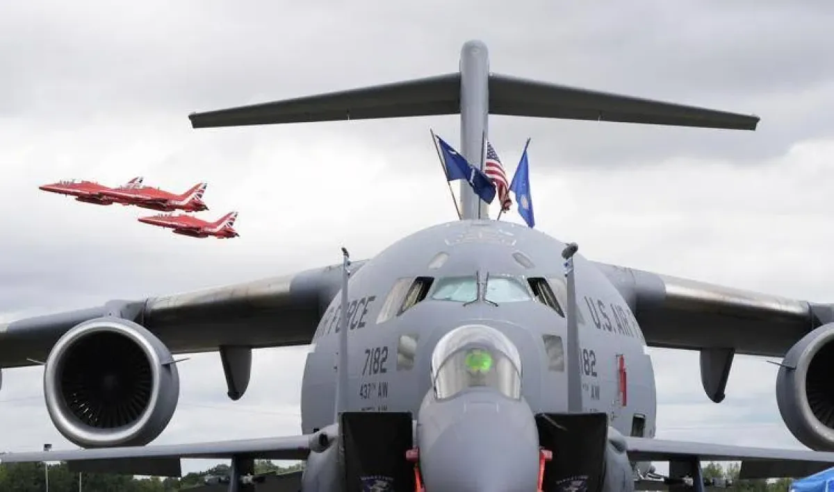 Gli Usa ritirano i bombardieri B-1 dalla base britannica di Fairford - La base di Fairford - Ipa/Fotogramma