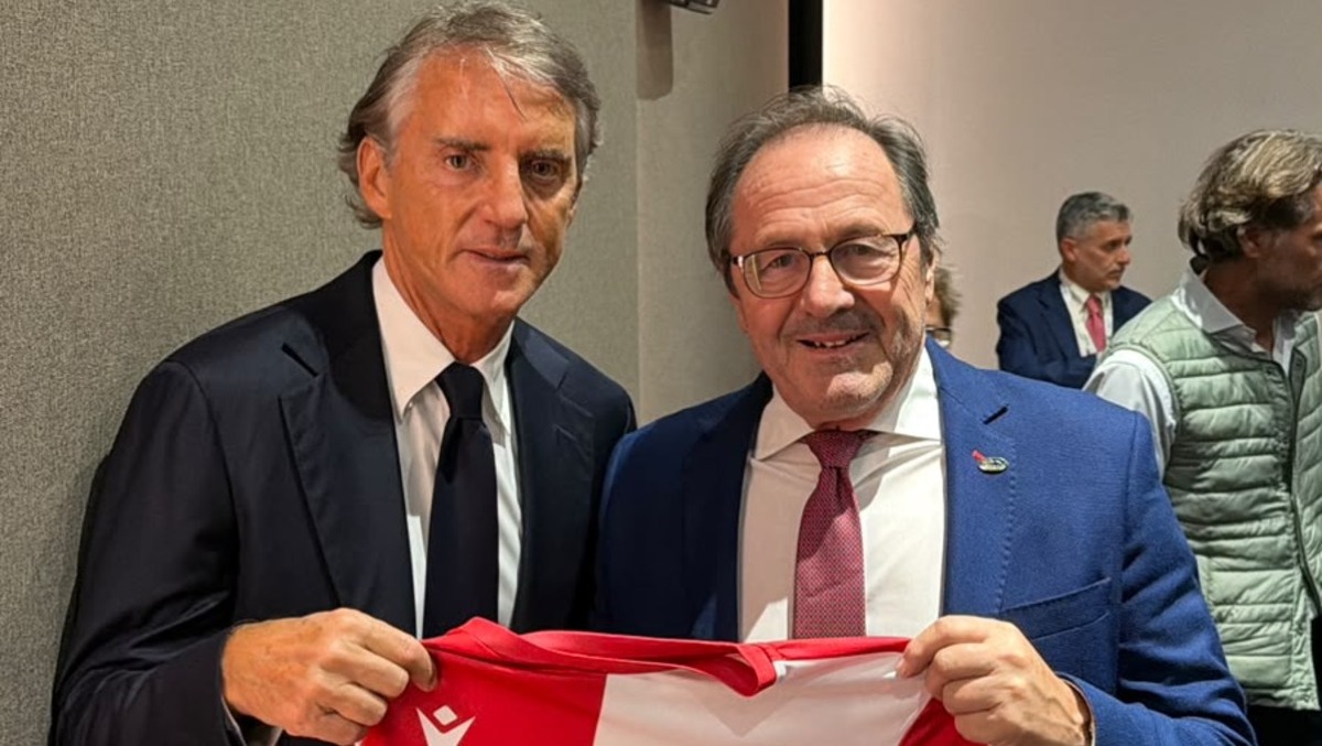 Mancini a Rimini: “Felice per come si è chiusa la vicenda Figc” - © Ansa