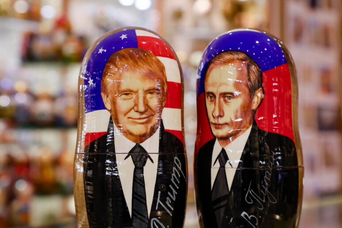 Accordo Trump Putin sul gasolio, l'Unione Europea: "Continueremo a ridurre dipendenza da Mosca" - Matrioska raffiguranti Trump e Putin PH ANSA