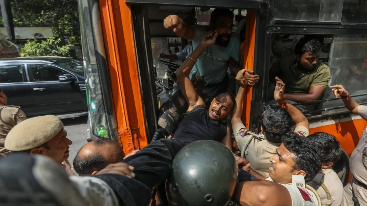 Migliaia di fermi a New Delhi alla protesta del “partito delle blatte” - © Creative Commons