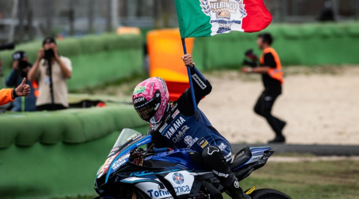 Moto, CIV: Delbianco (Superbike) e Dalla Porta (Supersport) campioni a Vallelunga - Alessandro Delbianco