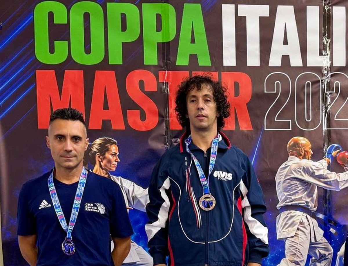Karate, Manuel Cunti d’argento alla Coppa Italia Master - 