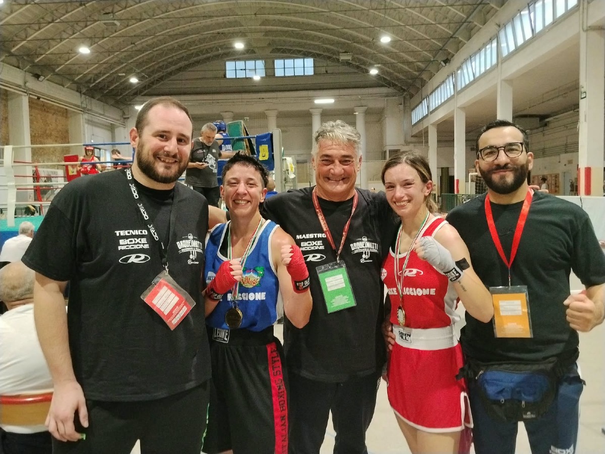 Boxe Riccione, doppio titolo regionale Elite per Michela Svarca e Dafne Martini - 