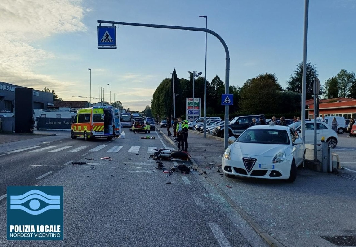 Tragedia sulla Valsugana, muore a 36 anni Emanuele Campagnolo: lascia moglie e tre figli - Foto Polizia Locale Nord Est Vicentino