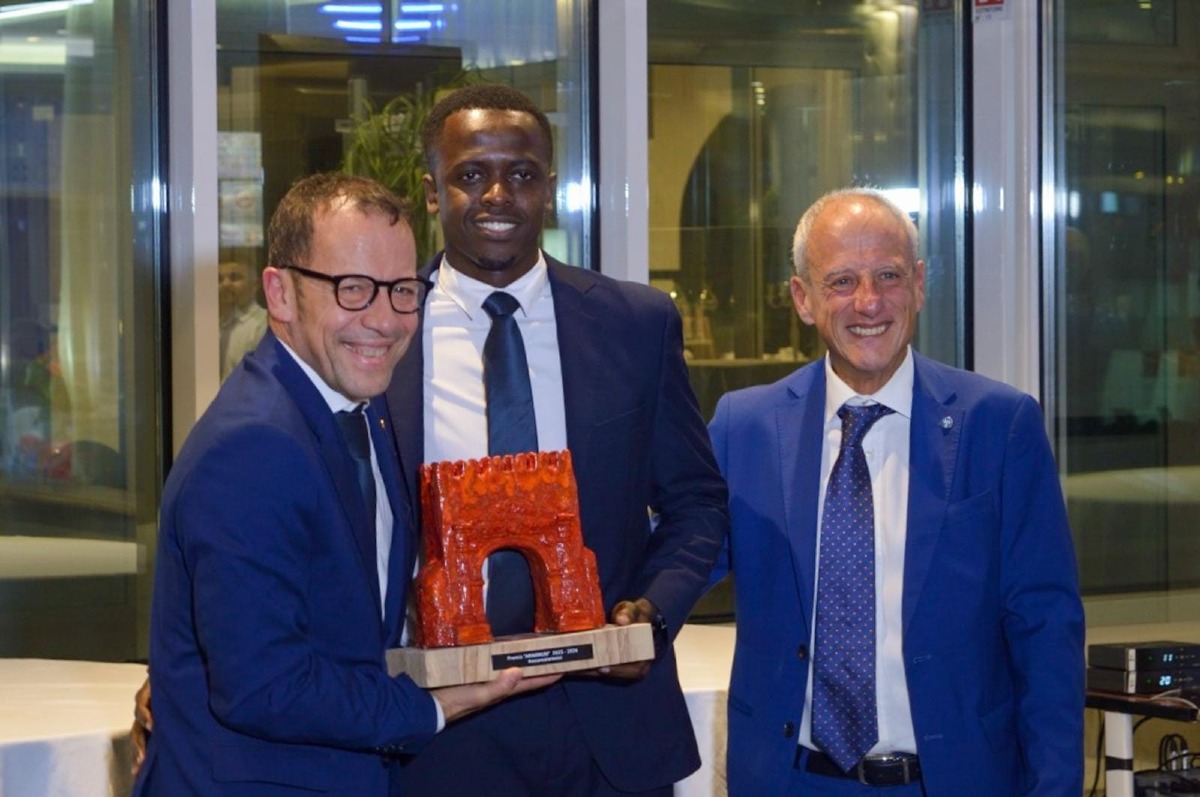 Premio Ariminum, Riccione celebra il miglior arbitro della D: Mansour Faye - 