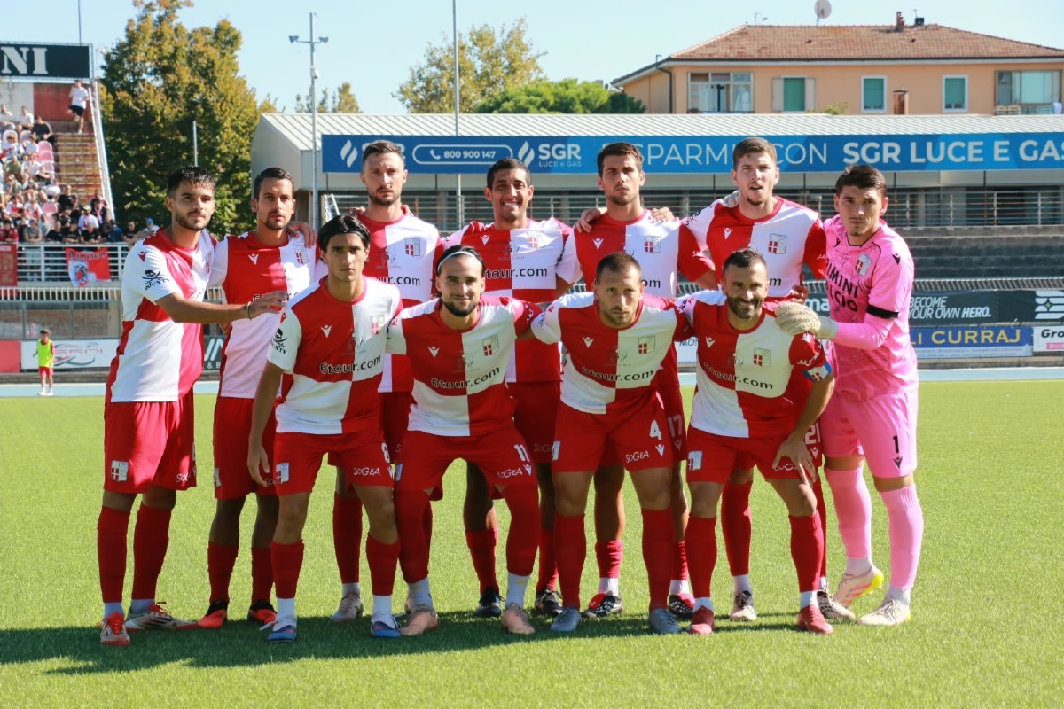 Rimini, primo stop: impresa Sanpaimola, espugnato il Neri (2-3) - Rimini Calcio PH Gilberto Poggi
