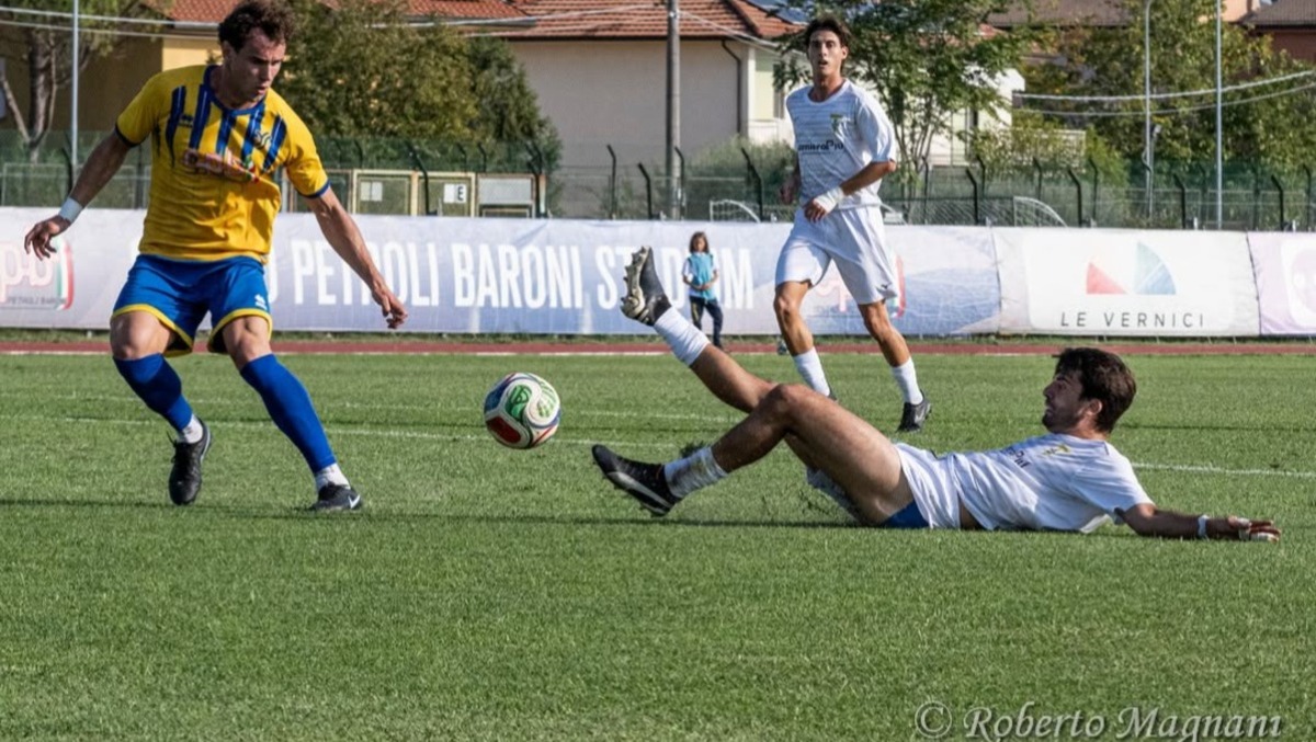 La Sammaurese espugna il Mazzola, Santarcangelo battuto (0-2) - PH Roberto Magnani