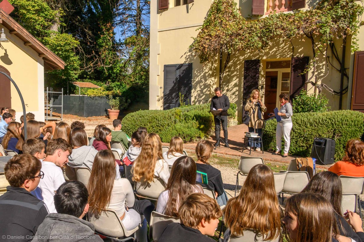 Riccione, cento alunni alla scoperta della storia e della natura della città - Ph Casalboni