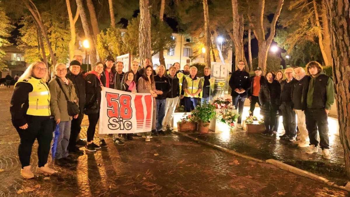 15 anni dalla scomparsa di Marco Simoncelli: Coriano lo ricorda con una cerimonia al "Podio" - 
