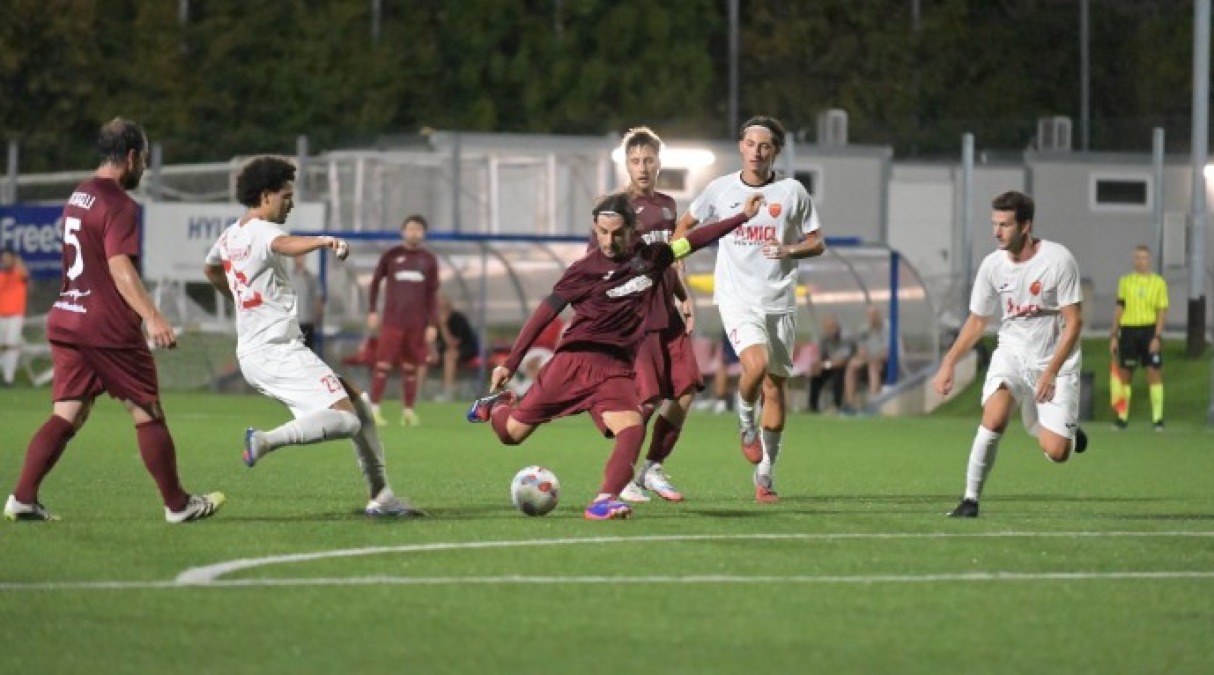 Dopo la NAT San Marino si ritorna subito in campo - Melandri al tiro (foto FSGC/Caminiti)