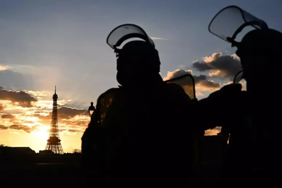 Francia, scontri a Parigi e ondata di fermi durante le proteste - © ANSA/AFP