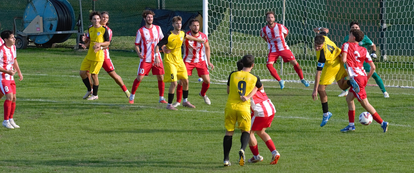 Gabicce Gradara, primo colpo in trasferta: 2-3 contro il Tavullia Valfoglia - Un attacco del Gabicce Gradara